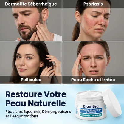 Crème pharmaceutique barbe et cheveux