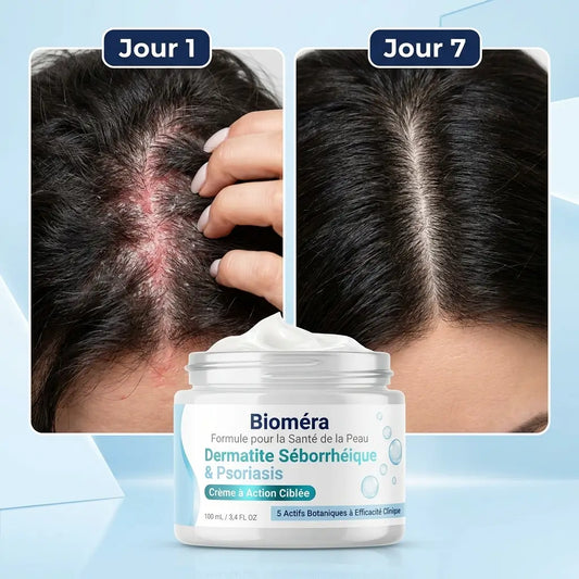 Crème pharmaceutique barbe et cheveux